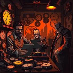 Chrono Heist: The Valjoux Vendetta - Text-based game