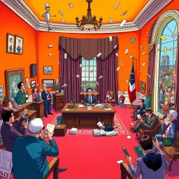 Presidential Purgatory - Text-based game