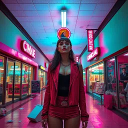 Mall of Madness: Scream Queen Showdown - Text-based game