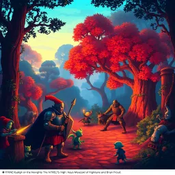 Knight Shift: Quest of the Goblin Guardians - Text-based game