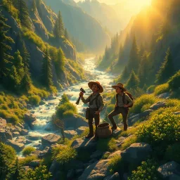 Gold Rush Chronicles - Text-based game