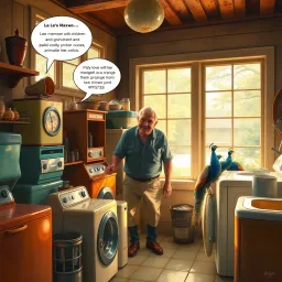 The Laundry Tales: Echoes of a Collector - Text-based game
