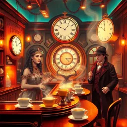 ChronoCafé: A Brew-tiful Paradox - Text-based game