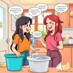 Chore Wars: Power Struggle - Text-based game