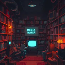 Media Mania - Text-based game