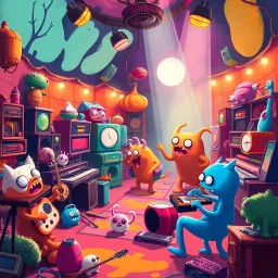 Melody Mayhem: Monster Maestro - Text-based game