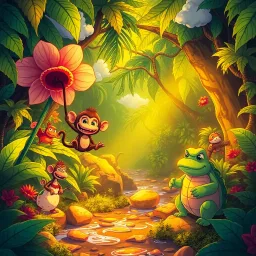 Monkey Business: The Primate Playhouse - Text-based game