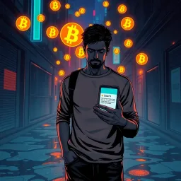 Crypto Caper: The Descent - Text-based game