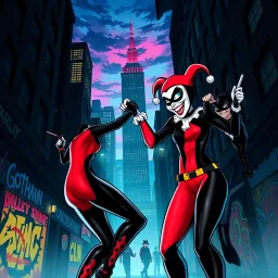 Wedgie Wars: Gotham's Gritty Showdown - Text-based game