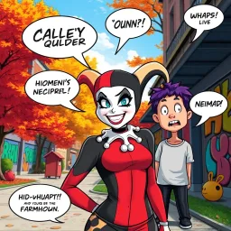 Wedgie Wars: Harley's Hijinks - Text-based game