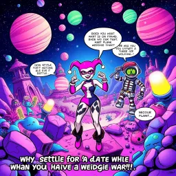 Wedgie Wars: Flirting with Chaos - Text-based game