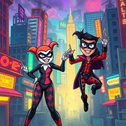Wedgie War: Harley's Flirtation - Text-based game