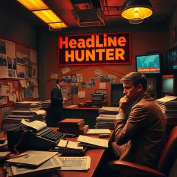 Headline Hunter - Text-based game