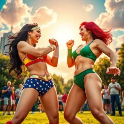 Superhero Underwear Showdown - Text-based game