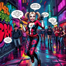 Wedgie Wars: Harley's High Stakes - Text-based game