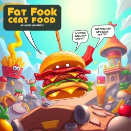 Bacon Quest: The Cheeseburger Chronicles - Text-based game