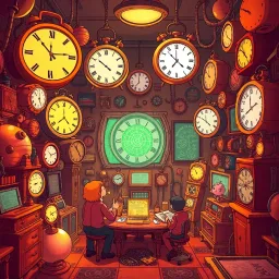Temporal Tangle: The Negative Leap - Text-based game