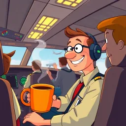 ACARS Adventures: Coffee with Chaos - Text-based game