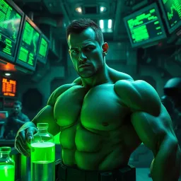 MUSCLE MADNESS: Guerra in the Lab - Text-based game