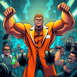 Muscle Mayhem - Text-based game