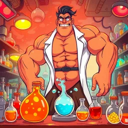 Musclebound Revolution - Text-based game