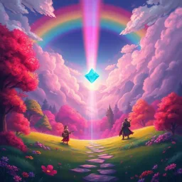 Rainbow Chronicles: The Quest for the Lost Sareph - Text-based game