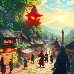 Ninja Reincarnate: Beyond the Shinobi Realm - Text-based game