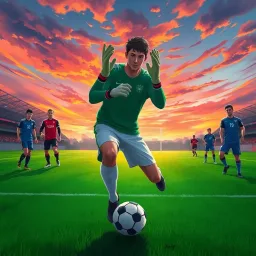 Goalkeeper's Gambit - Text-based game