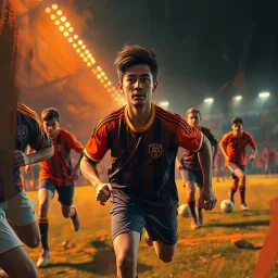 Goalbound: Tales of the Strikers' Trial - Text-based game