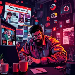 Hacker Showdown: The Popularity Contest - Text-based game