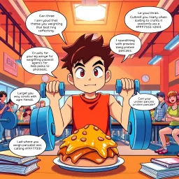 Musclebound High: The Weight of Dreams - Text-based game