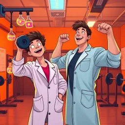 Macho Mayhem: Love in Bulk - Text-based game