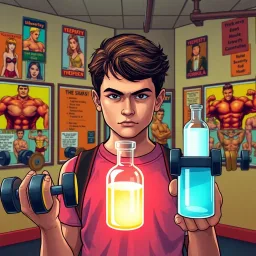 Flex or Die - Text-based game