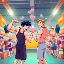 Muscle Mayhem: Love Potion No. 9 - Text-based game