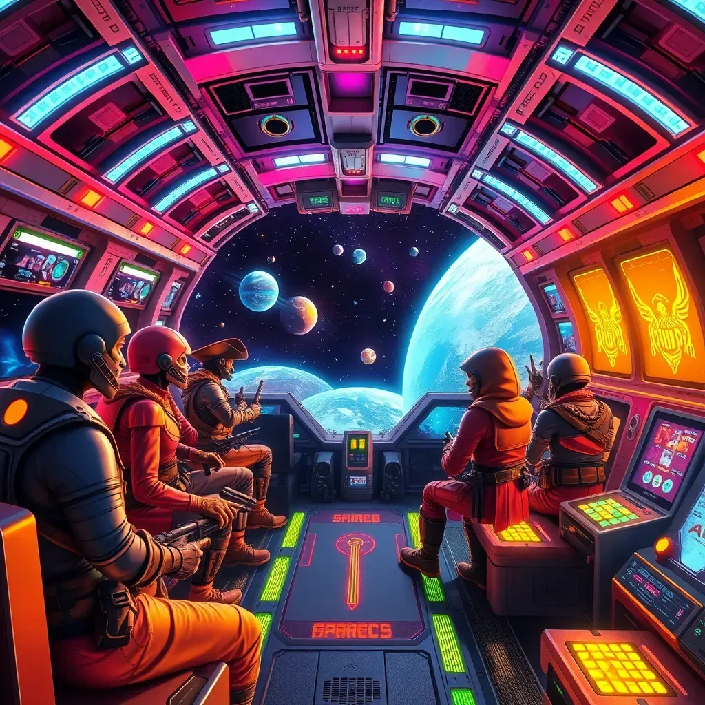 Space Pirates of Infinity Arcade