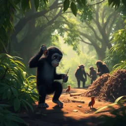Chimpanzee Chronicles: The Toolmaker's Quest