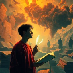 Quantum Quill: The Academic Odyssey - Text-based game