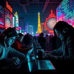 Hackers in Wonderland - Text-based game