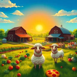 Pizza Farm Pioneers - Text-based game