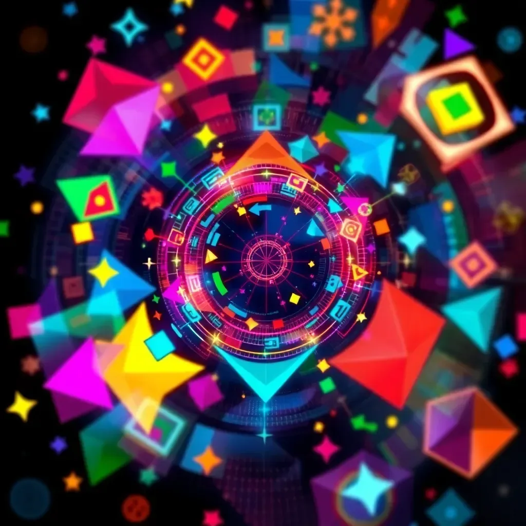 Spinning Glyphs