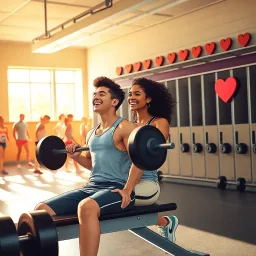 Musclebound Love - Text-based game