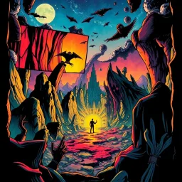 Comic Book Chaos: An Anthology Adventure - Text-based game
