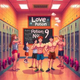 Muscle Up: Love Potion No. 9 - Text-based game
