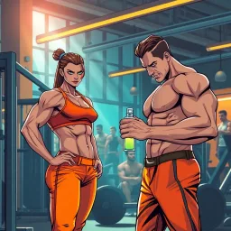 Musclebound Hearts - Text-based game
