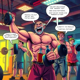 Musclebound Legacy - Text-based game