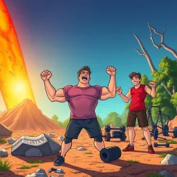 Meteoric Gains - Text-based game