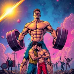 Meteoric Muscles: Love's Heavy Lift - Text-based game