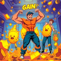 Cosmic Gains - Text-based game