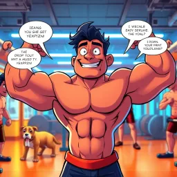 Musclebound Legacy - Text-based game