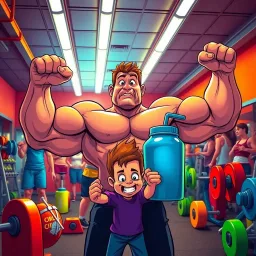 Musclebound Destiny - Text-based game